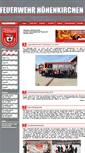Mobile Screenshot of feuerwehr-hoehenkirchen.de